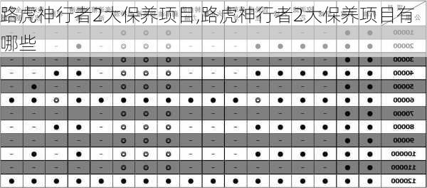 路虎神行者2大保养项目,路虎神行者2大保养项目有哪些