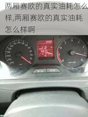 两厢赛欧的真实油耗怎么样,两厢赛欧的真实油耗怎么样啊