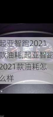 起亚智跑2021款油耗,起亚智跑2021款油耗怎么样